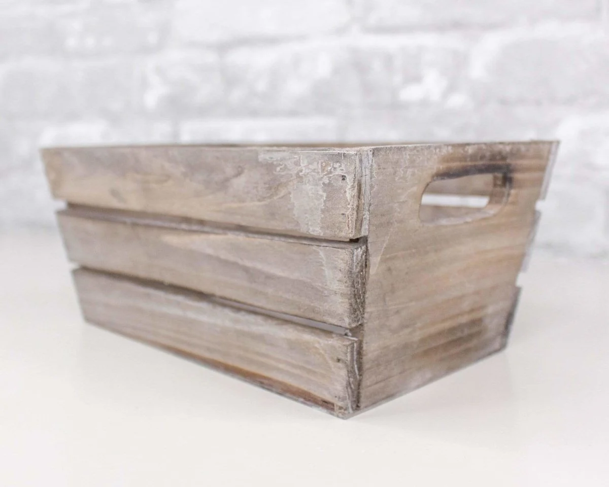 Slatted Rectangle Wood Planter (Multiple Sizes) - Image 4