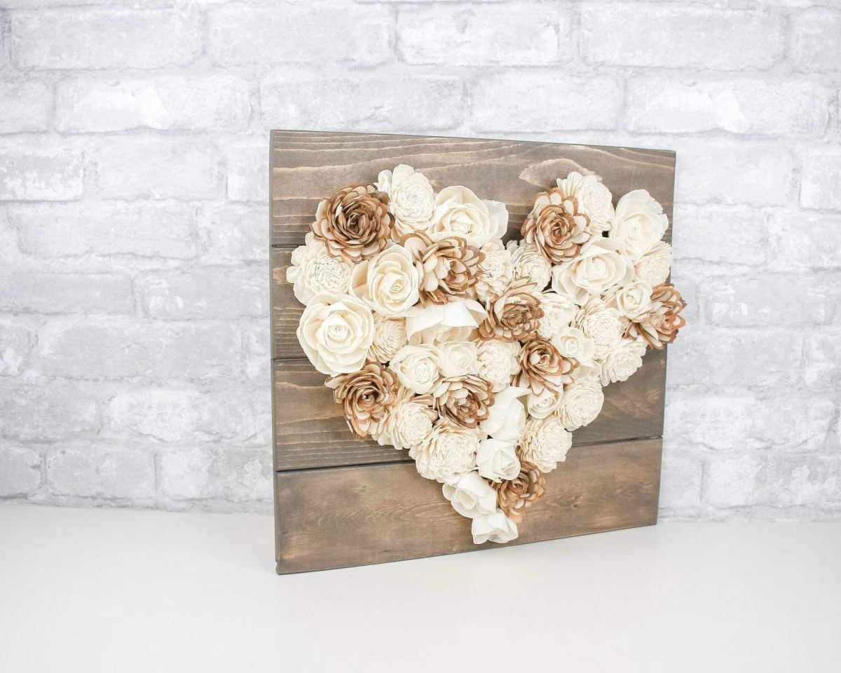 Small Heart Board Craft Kit - Image 2