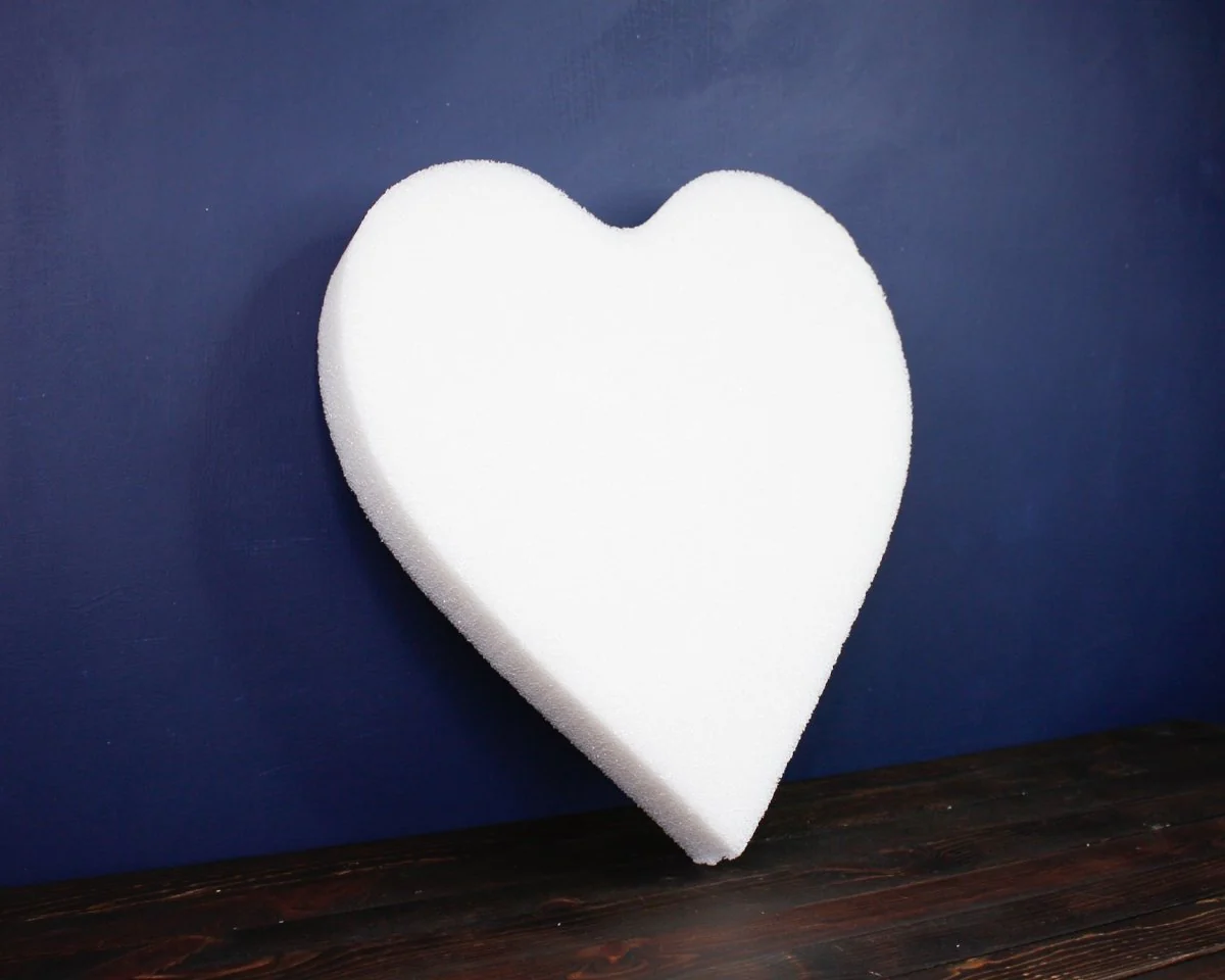 Solid Foam Heart (Multiple Sizes) - Image 3