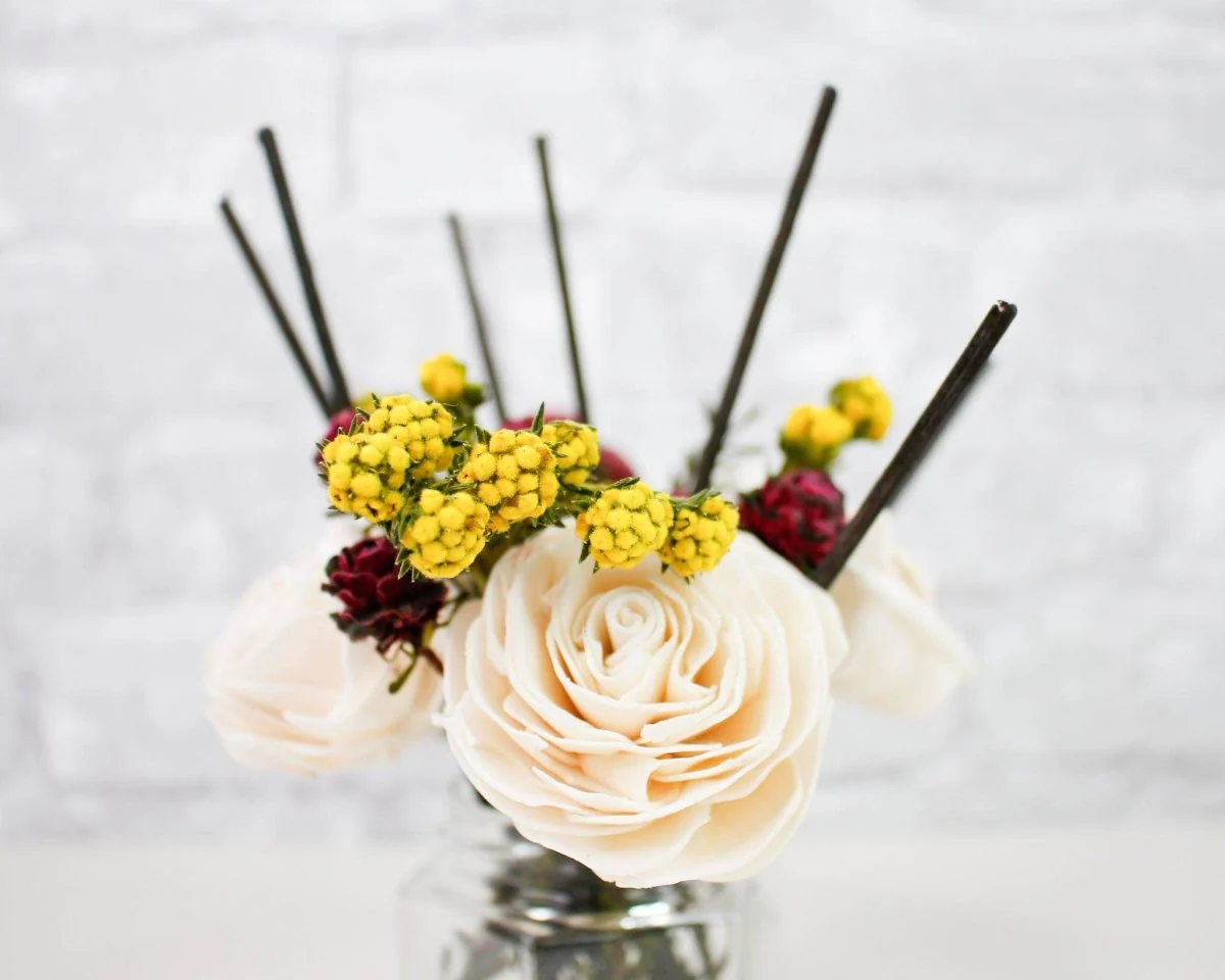 Spring Wood Flower Diffuser Craft Kit - Image 2