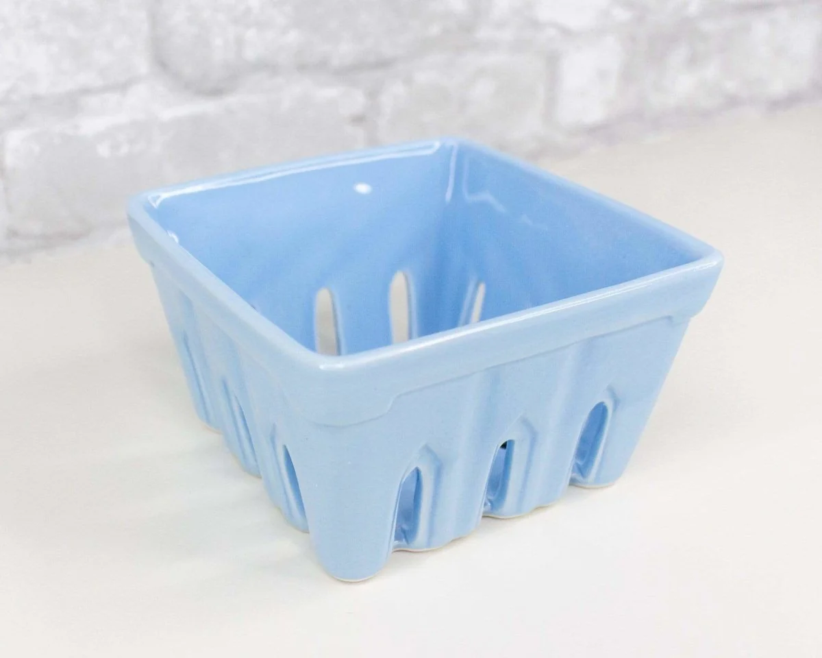 Strawberry Carton Container - Blue - Image 2