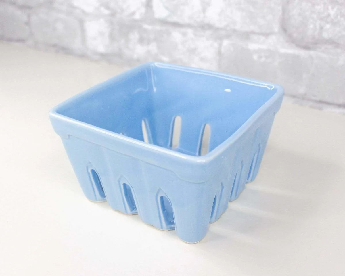 Strawberry Carton Container - Blue - Image 3