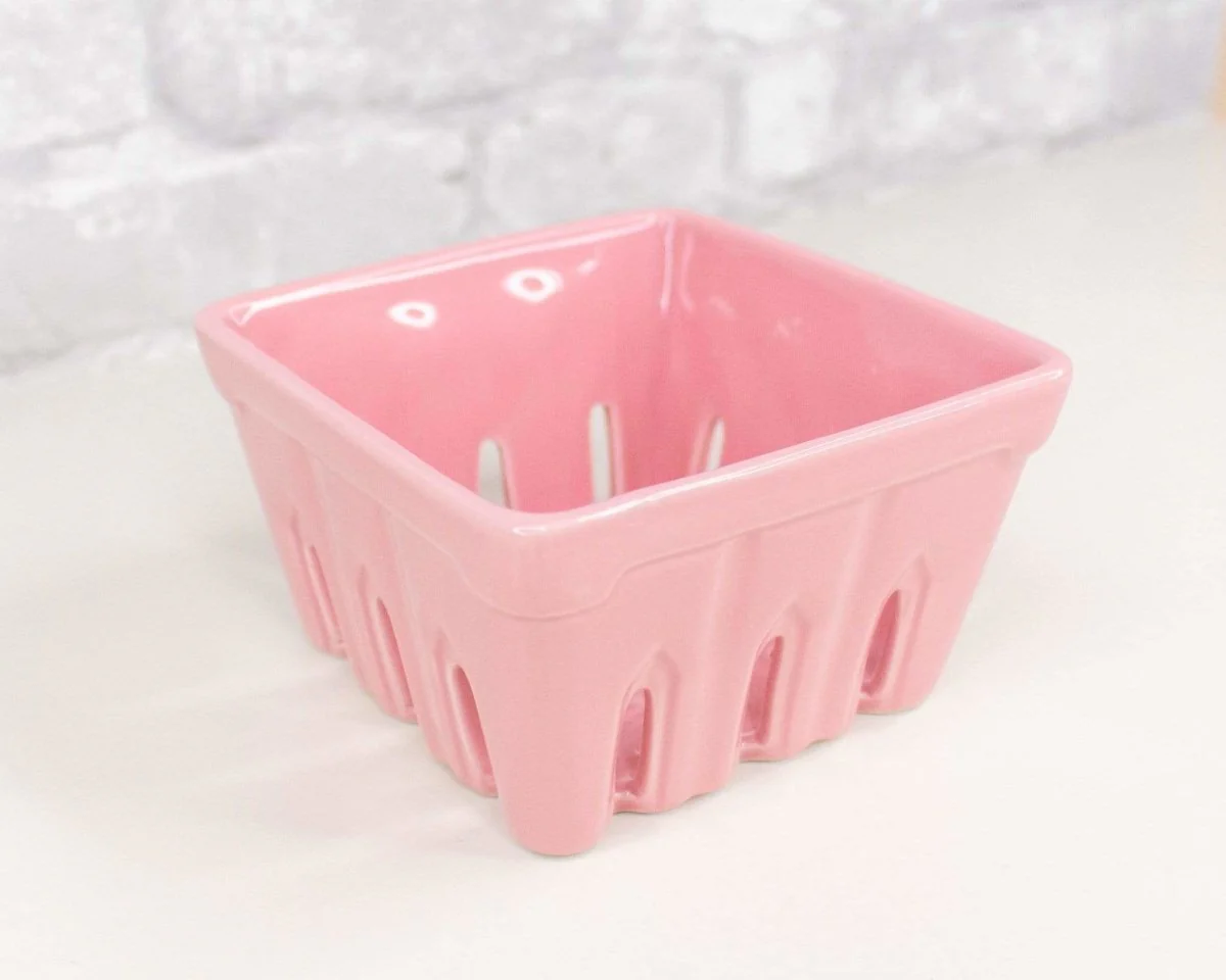 Strawberry Carton Container - Pink - Image 3