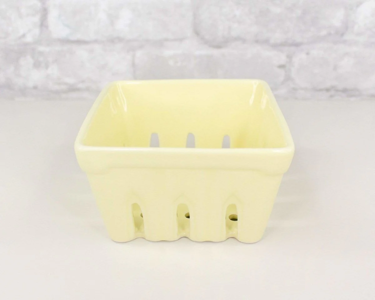 Strawberry Carton Container - Yellow - Image 2