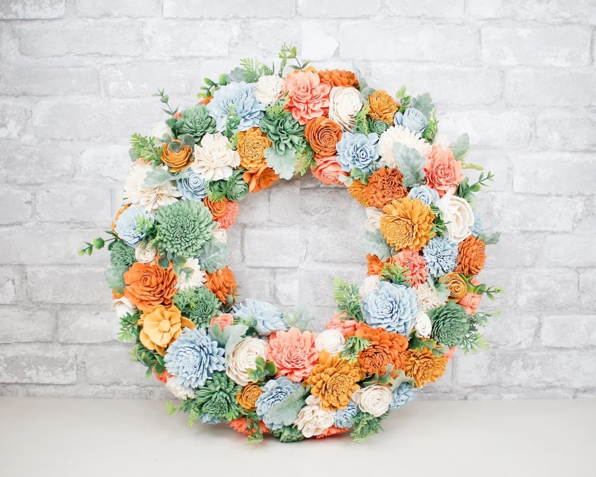 Summer Wildflower Wreath Craft Kit