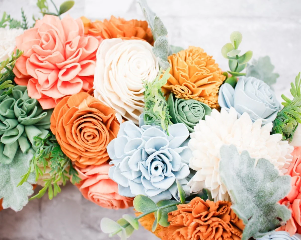 Summer Wildflower Wreath Craft Kit - Image 2