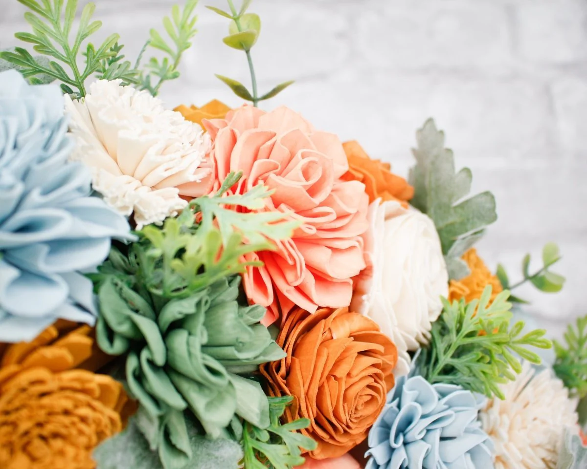 Summer Wildflower Wreath Craft Kit - Image 3