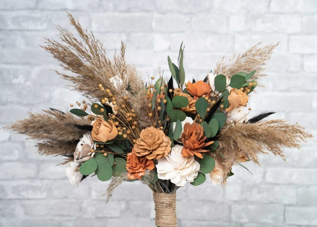 Sun Kissed Bridal Bouquet - Image 6