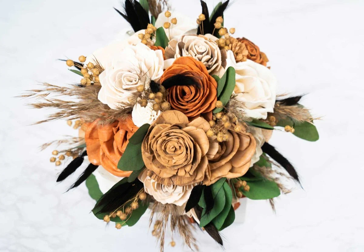 Sun Kissed Bridesmaid Bouquet - Image 2