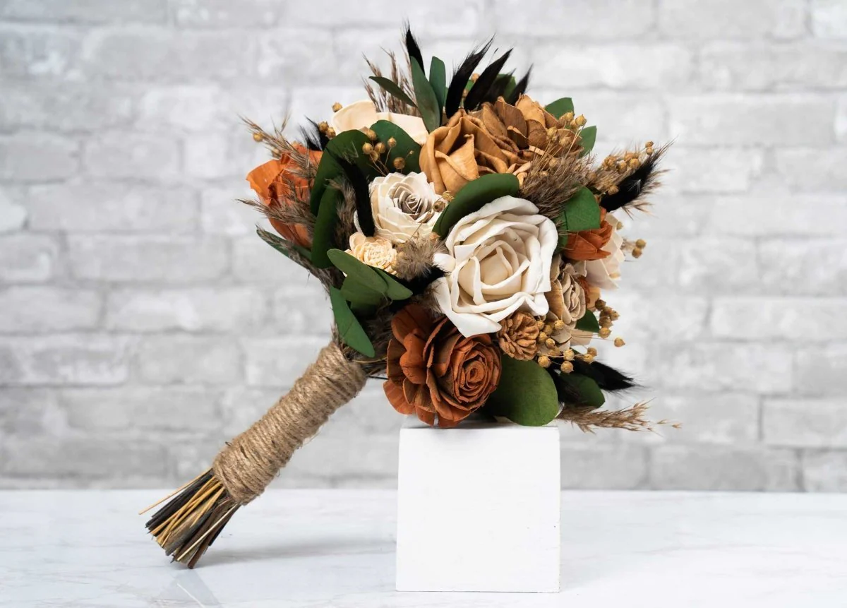 Sun Kissed Bridesmaid Bouquet* - Image 4