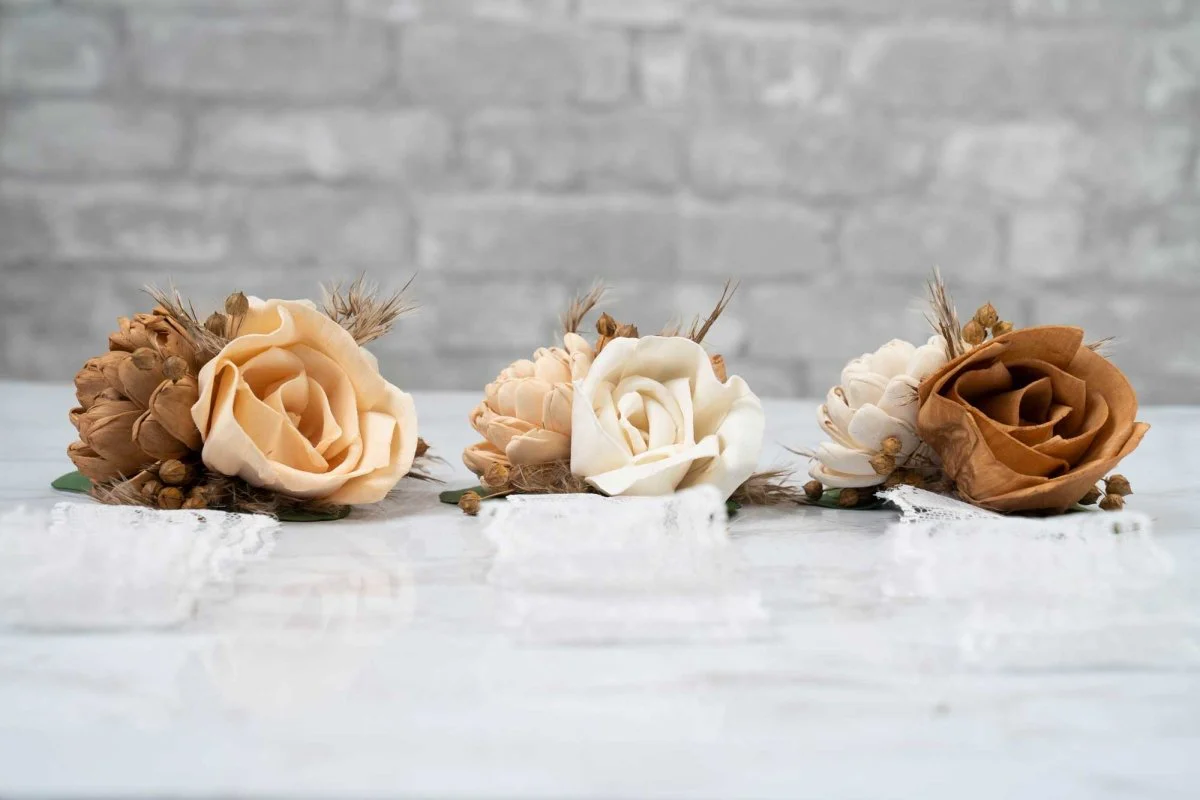 Sun Kissed Corsage (Set Of 3) - Image 3