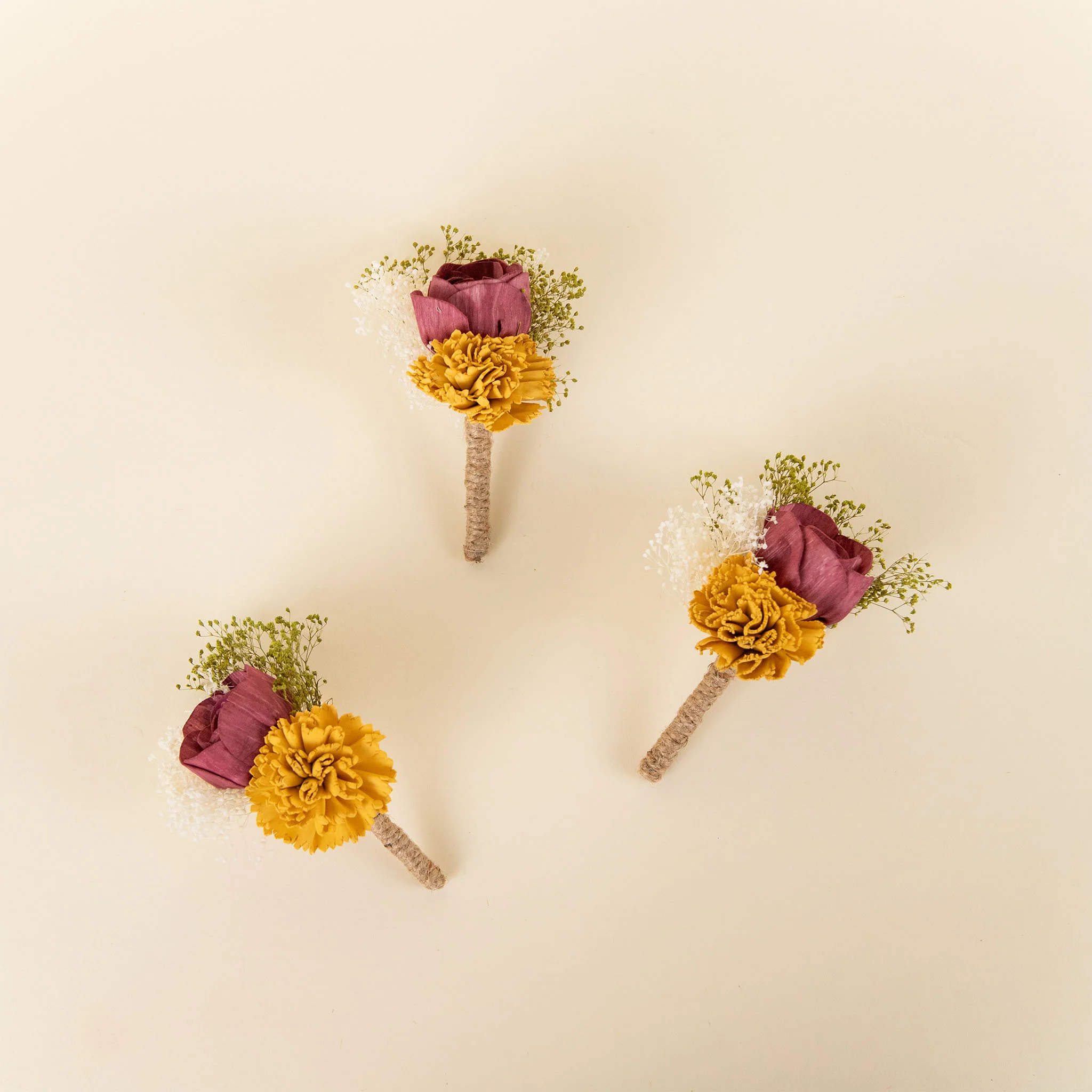 Sunflower Daze Boutonniere (Set of 3) - Image 3