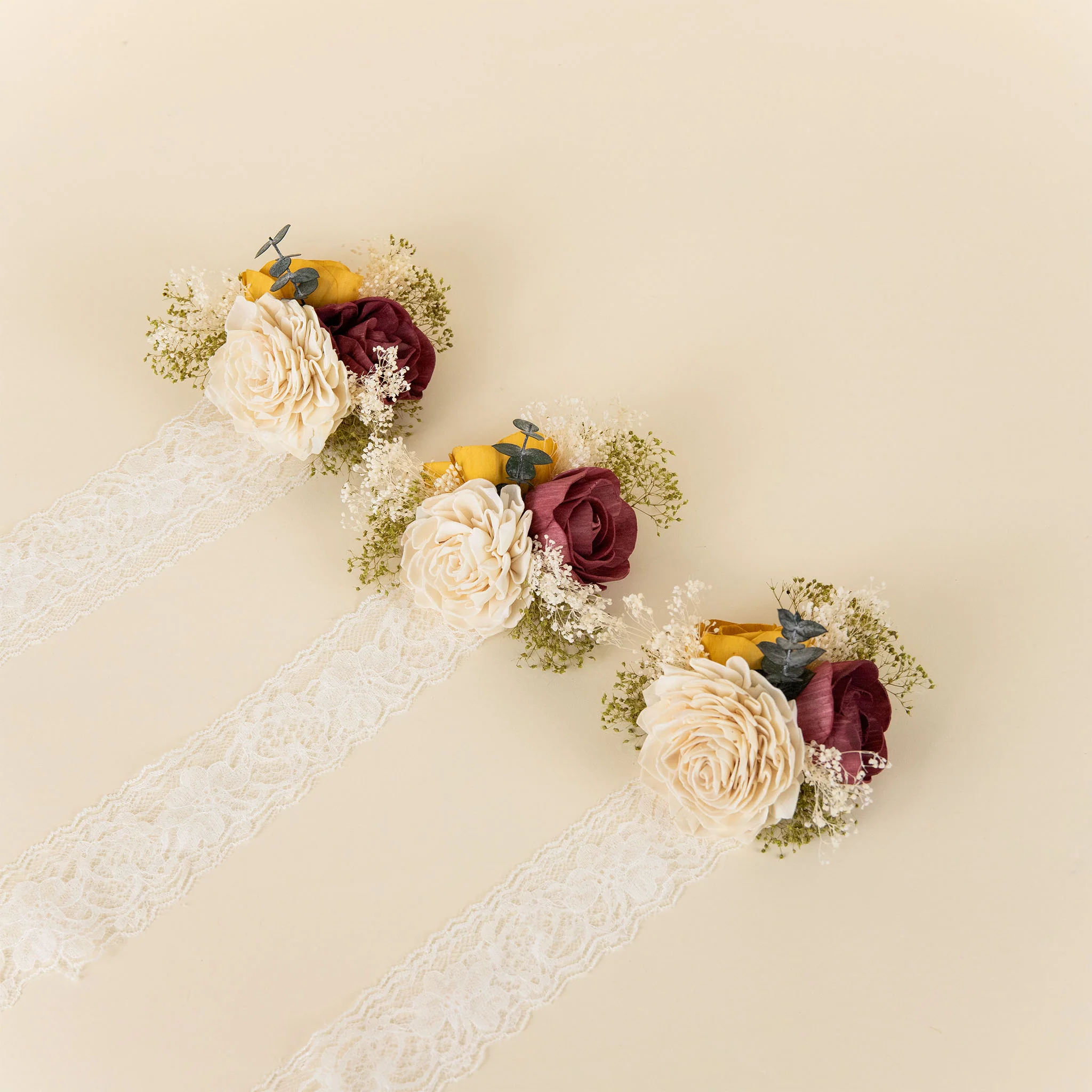 Sunflower Daze Corsage (Set of 3)* - Image 3
