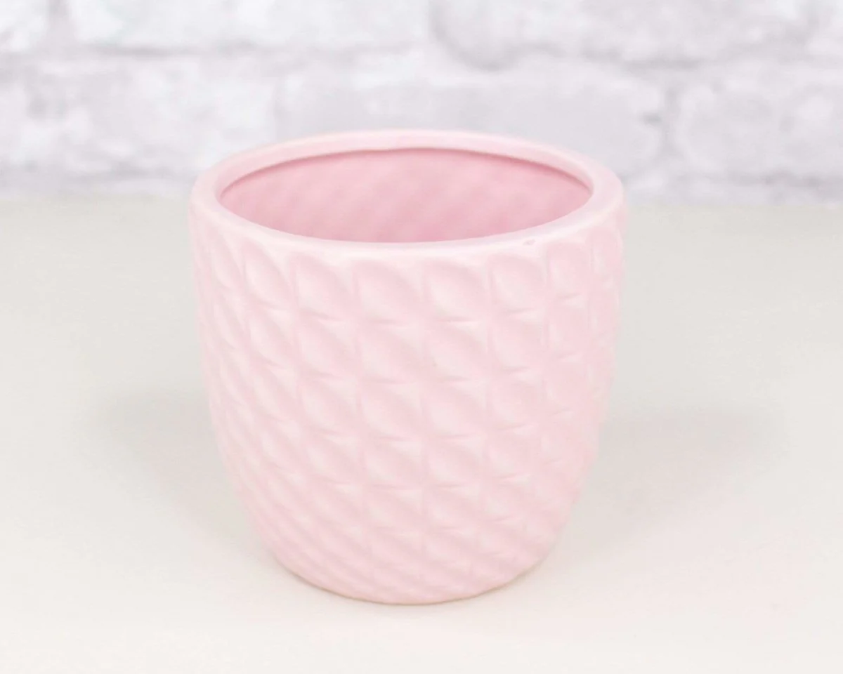 Textured Ceramic Planter (Multiple Colors) - Image 2