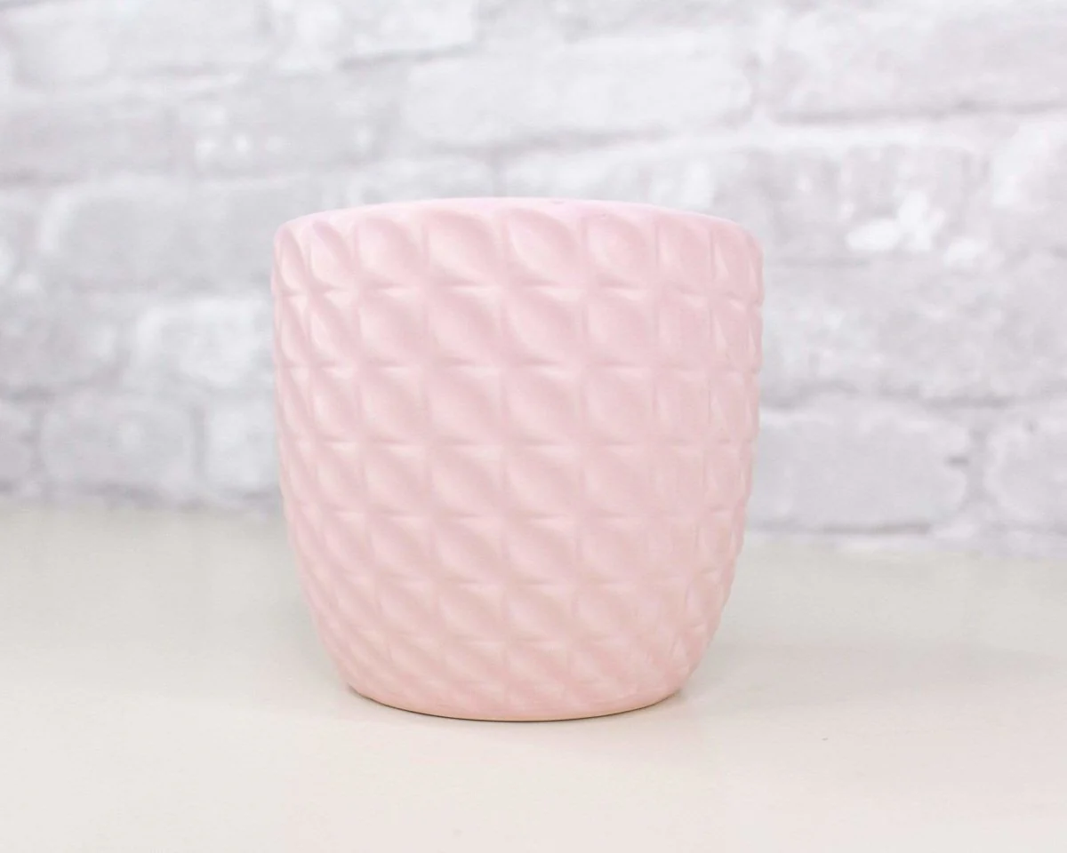 Textured Ceramic Planter (Multiple Colors) - Image 5