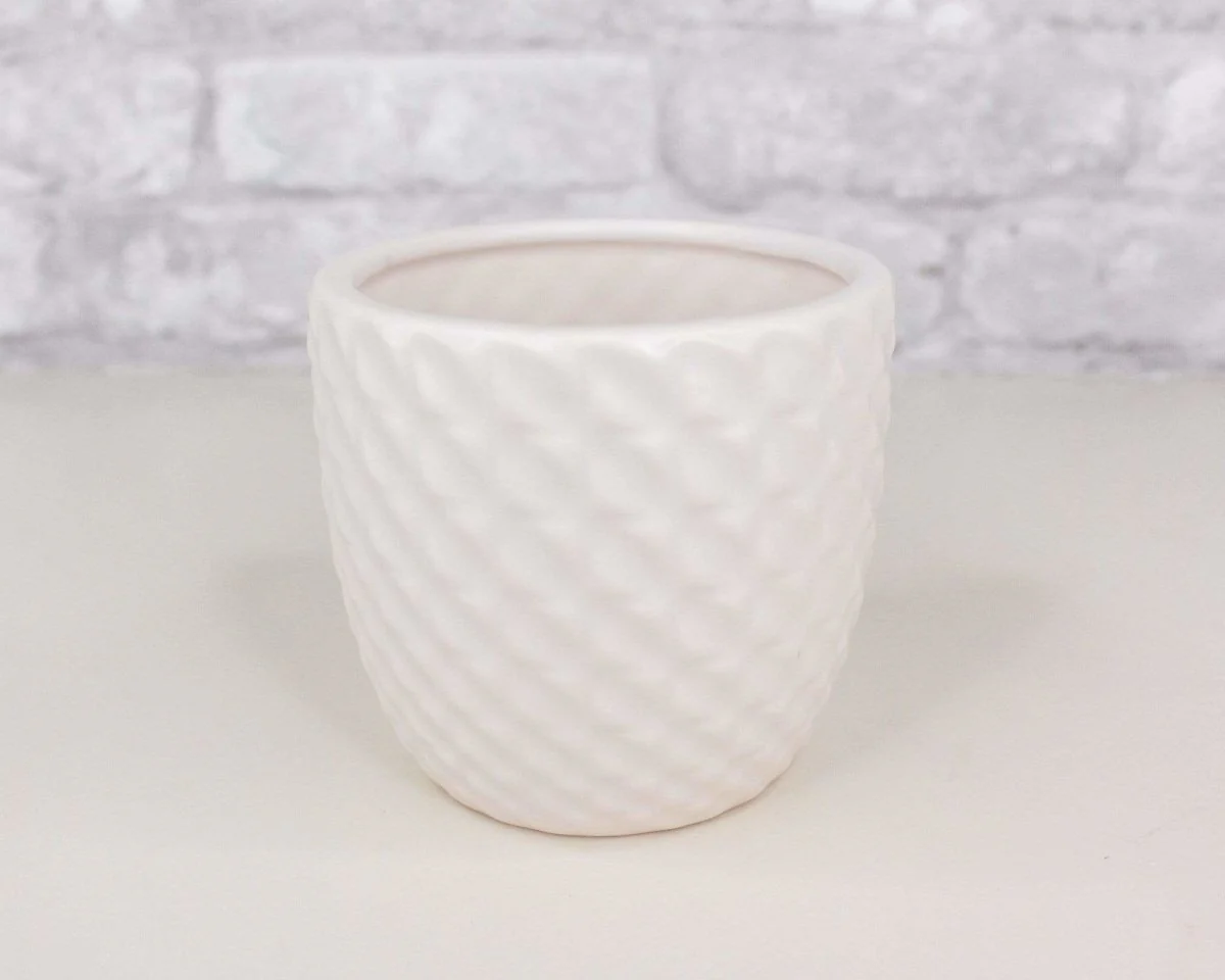 Textured Ceramic Planter (Multiple Colors) - Image 8