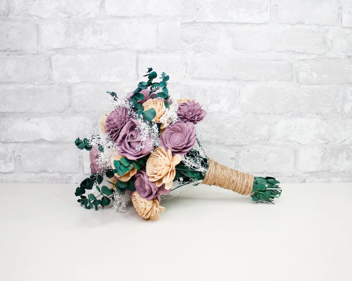 Tie The Knot Bridesmaid Bouquet* - Image 4