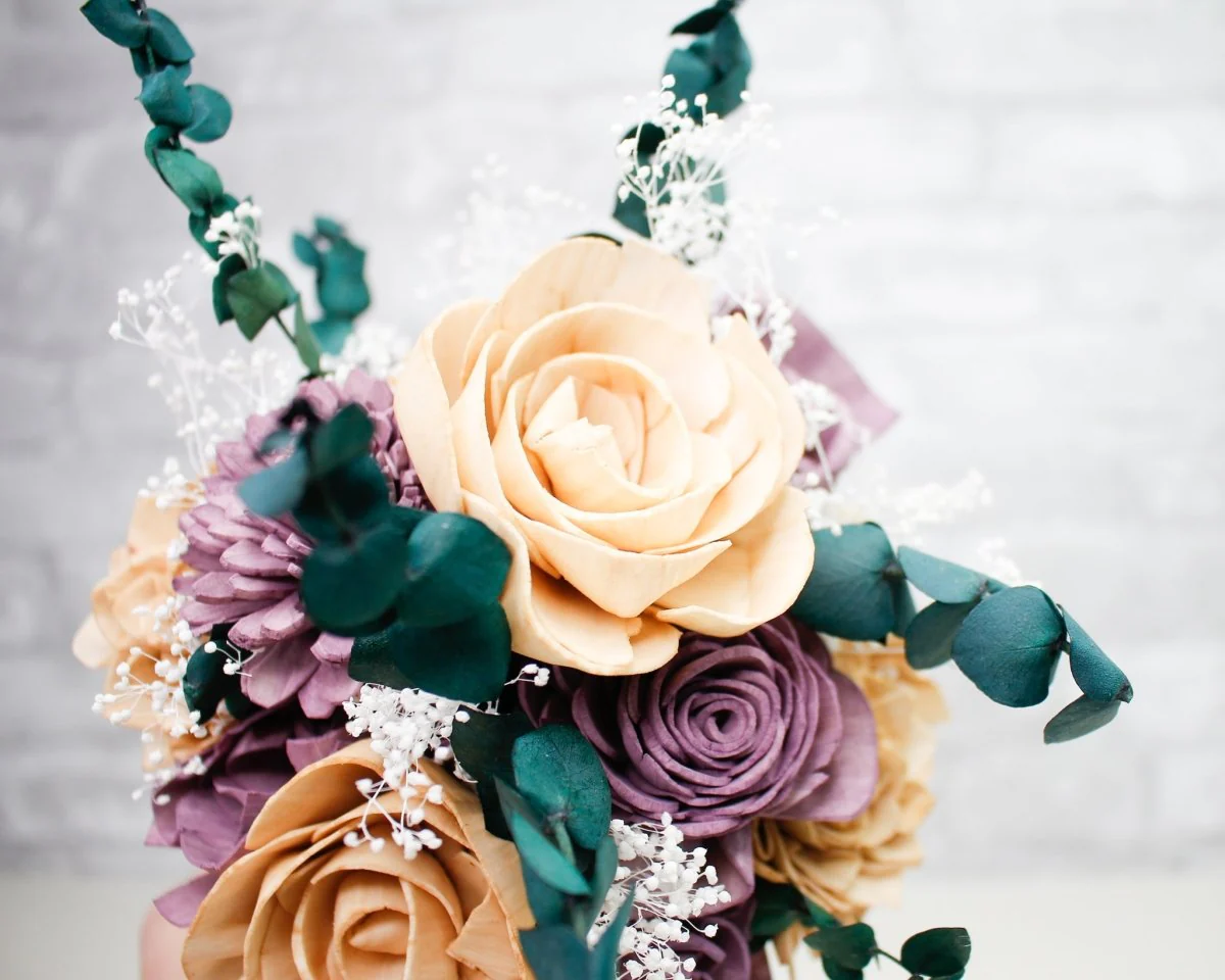 Tie The Knot Mini Bouquet - Image 3