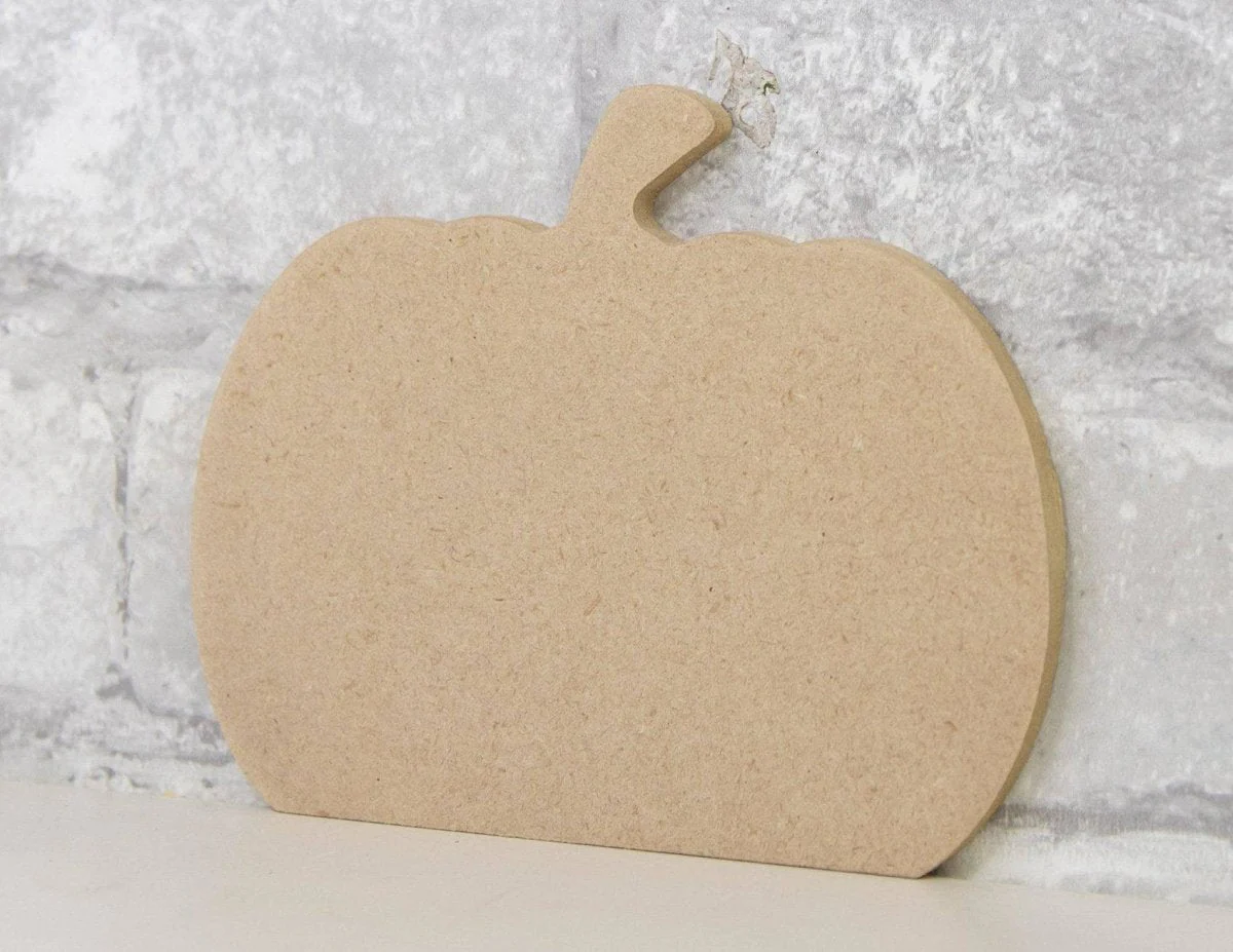 Tiny Pumpkin Wood Cutout - Image 2