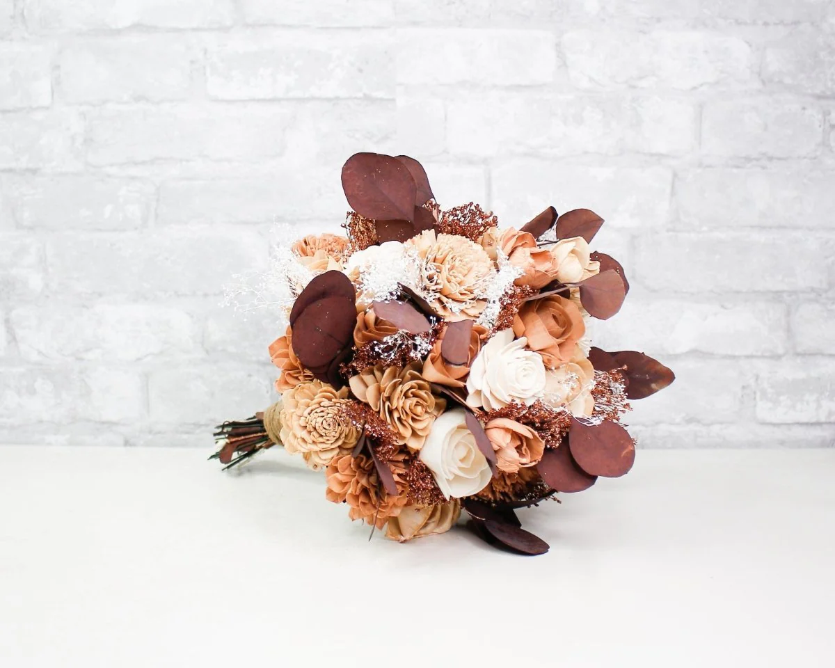 Topaz Bridal Bouquet - Image 3