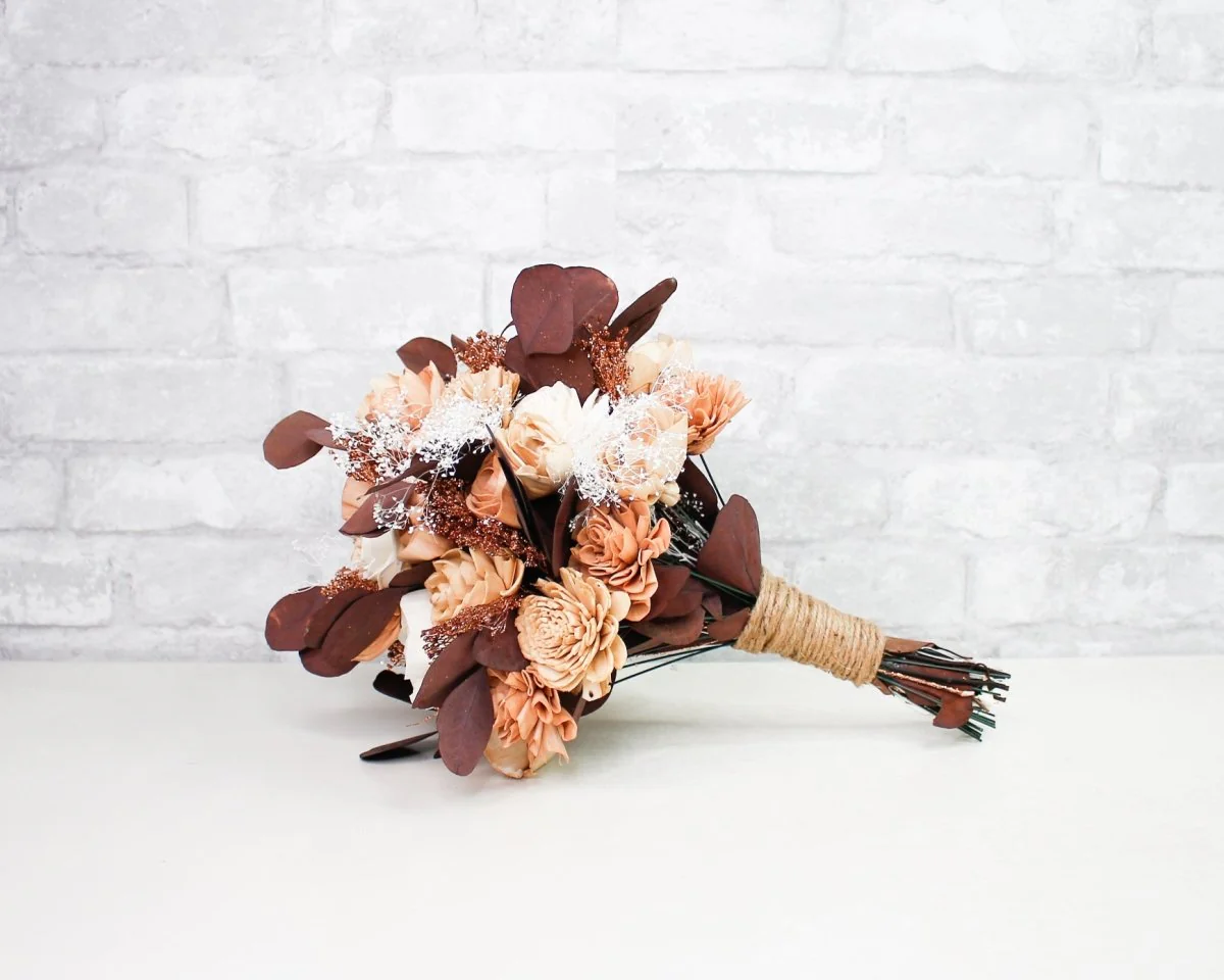 Topaz Bridal Bouquet - Image 6