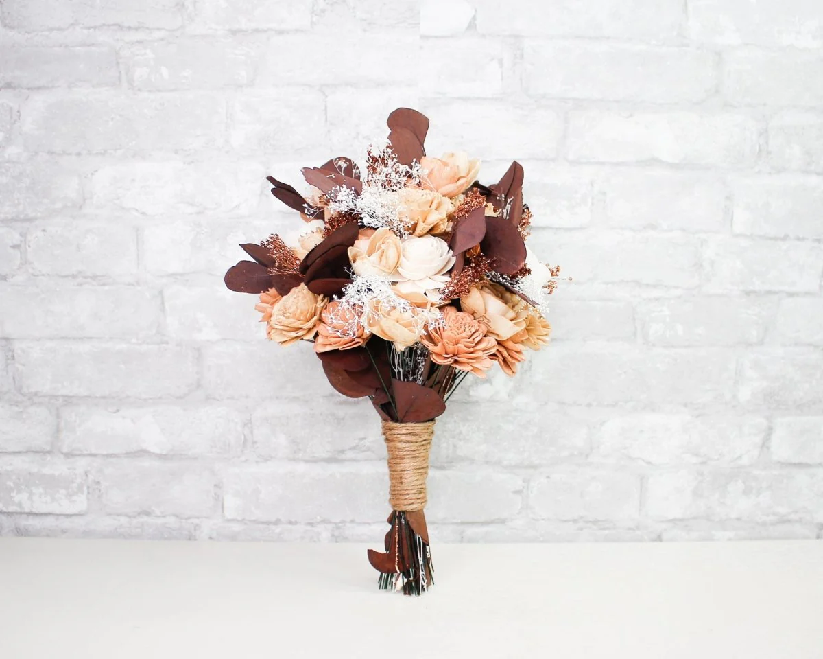 Topaz Bridal Bouquet - Image 8