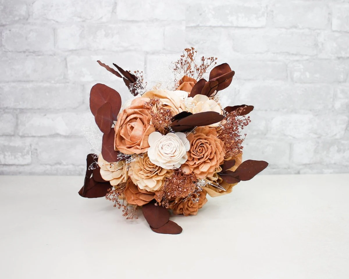 Topaz Bridesmaid Bouquet - Image 2