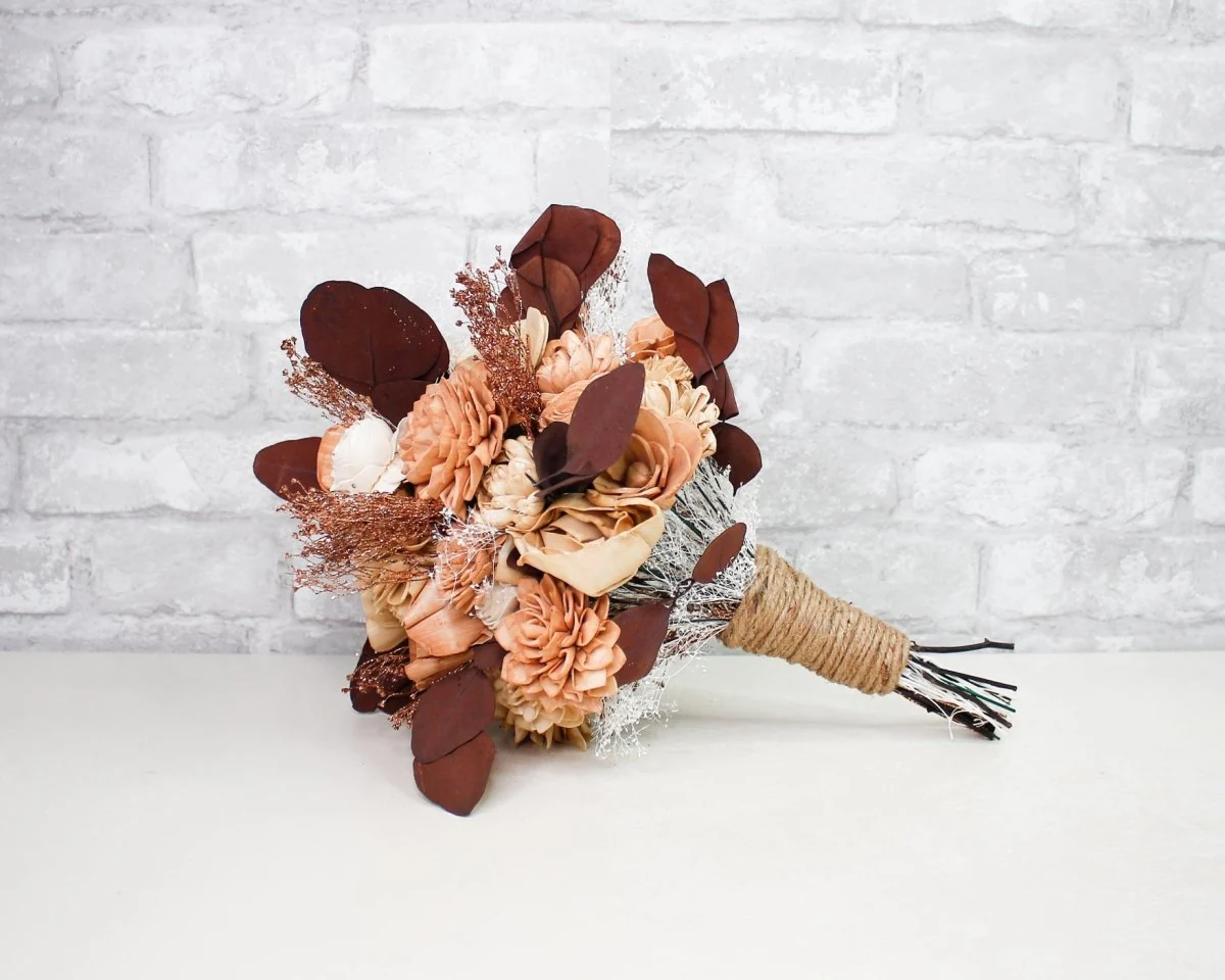 Topaz Bridesmaid Bouquet - Image 4