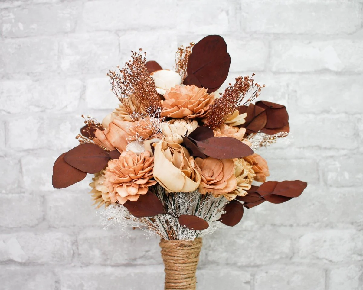 Topaz Bridesmaid Bouquet - Image 7