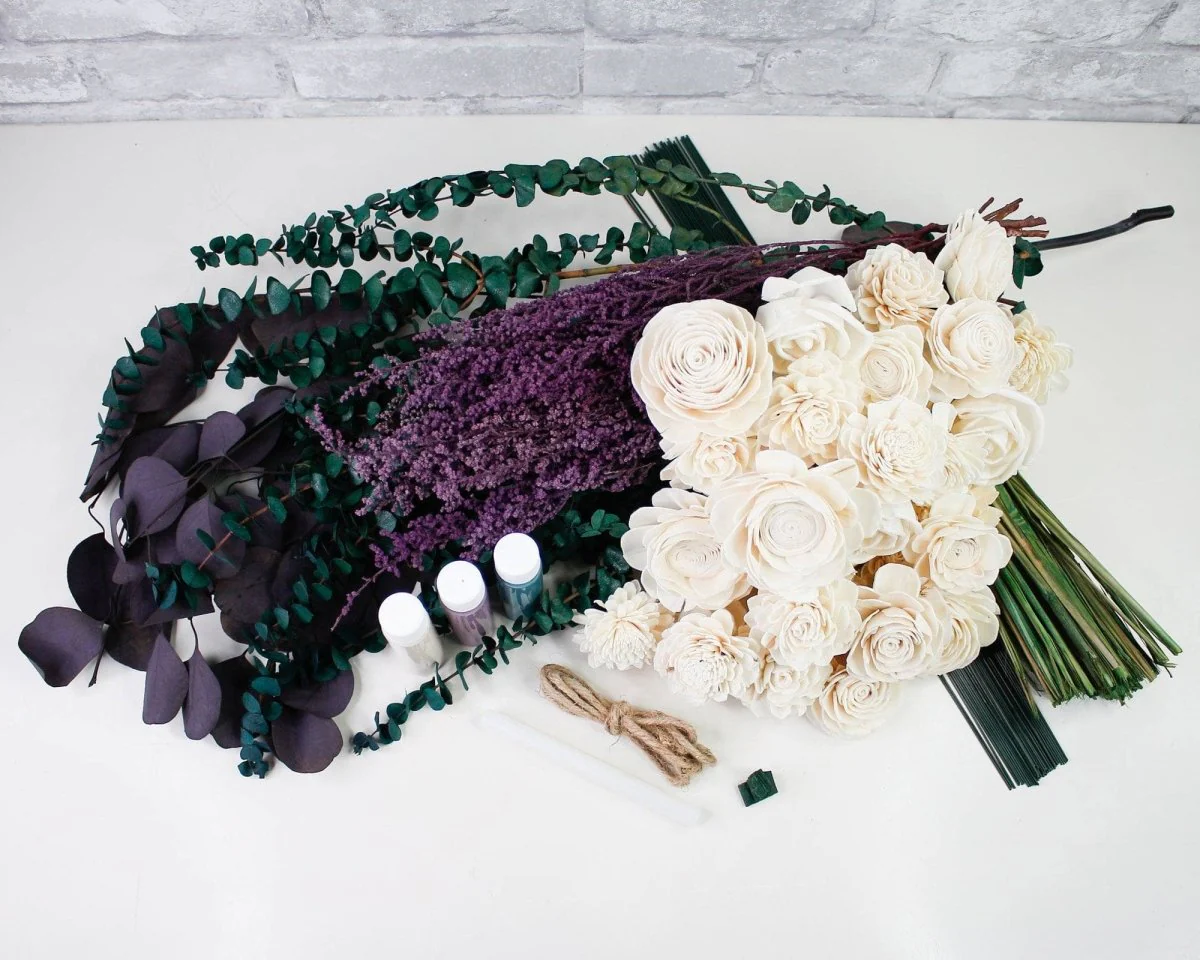 Twilight Sky Bridal Bouquet - Image 7