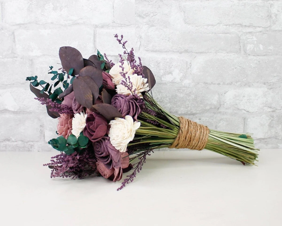 Twilight Sky Bridesmaid Bouquet - Image 4