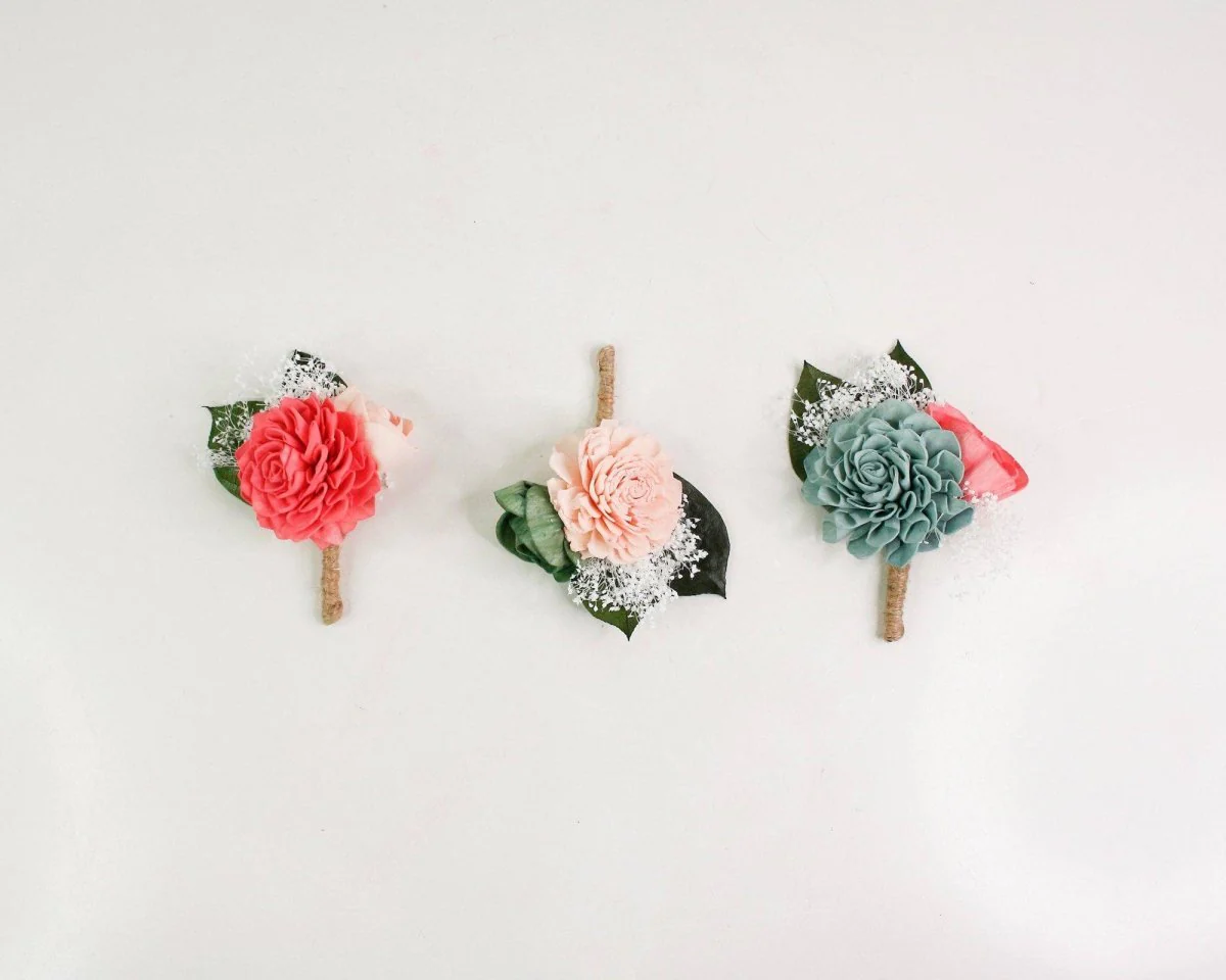 Vacay Vibes Boutonniere (Set of 3) - Image 3