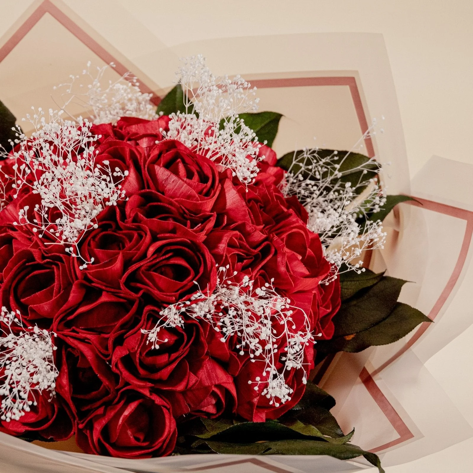 Red Rose Finished Bouquet - Image 3