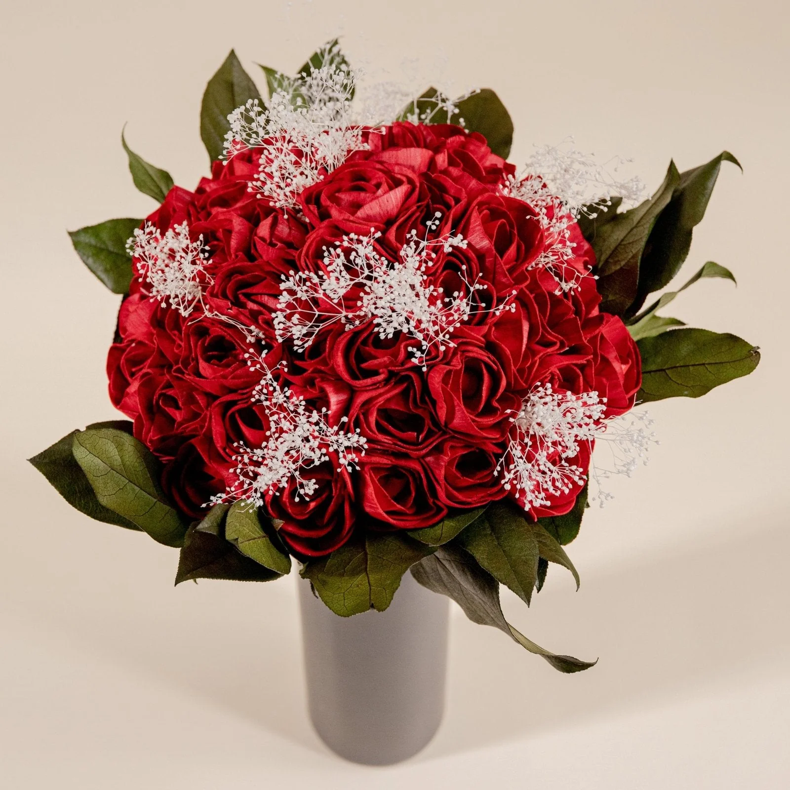 Red Rose Finished Bouquet - Image 4
