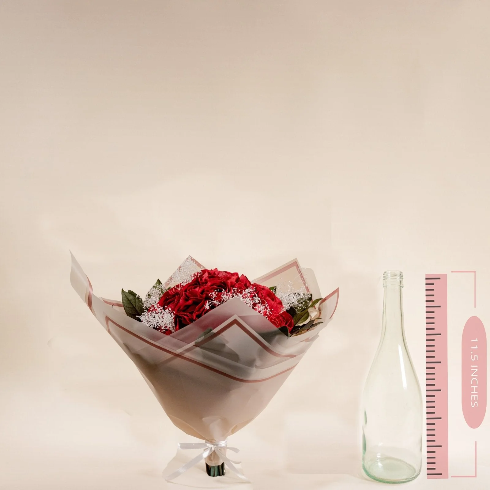 Red Rose Finished Bouquet - Image 5