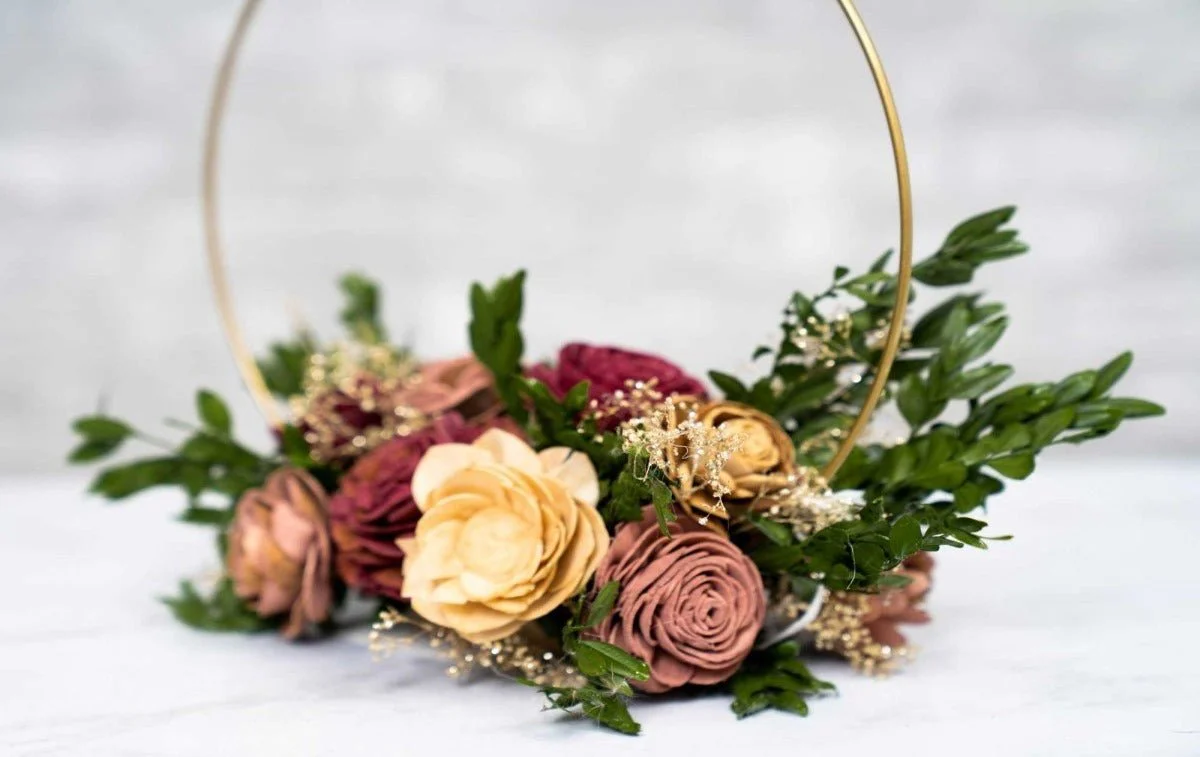 Vintage Vineyard Hoop Centerpiece* - Image 5
