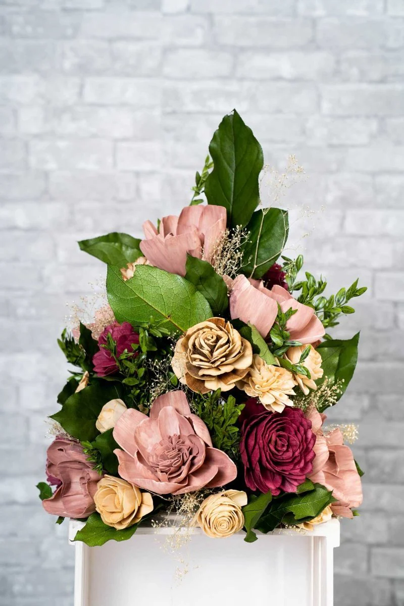 Vintage Vineyard Standing Arrangement - Image 2