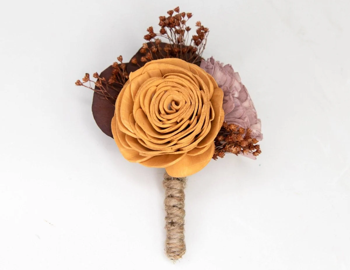 Wanderlust Boutonniere (Set Of 3) - Image 3