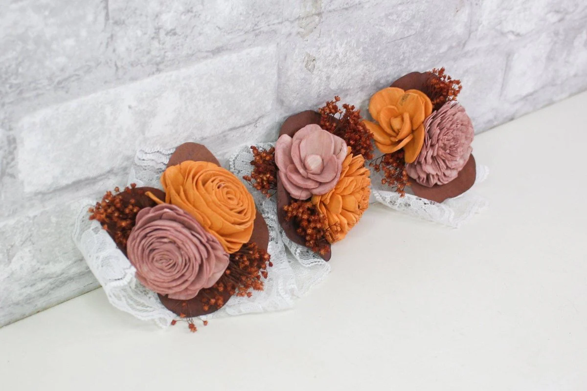 Wanderlust Corsage (Set Of 3)* - Image 6