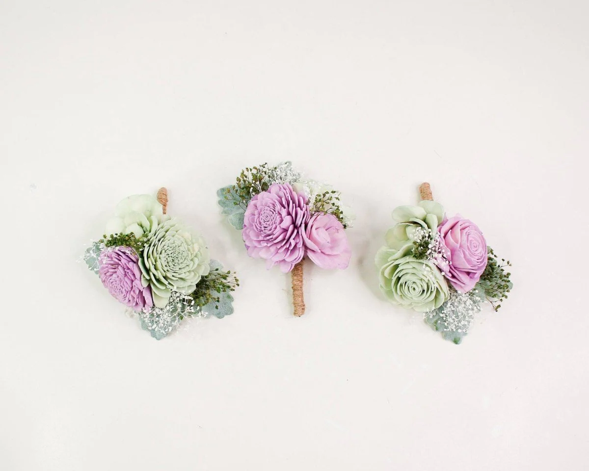 Whimsy Boutonniere (Set Of 3)* - Image 4