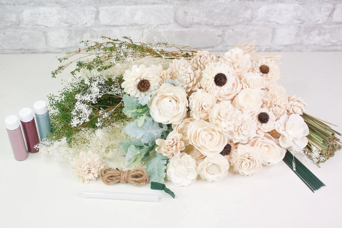 Whimsy Bridal Bouquet - Image 9