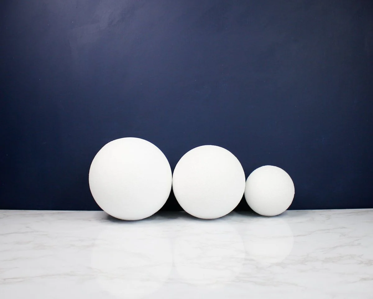 White Foam Ball (Multiple Sizes) - Image 6