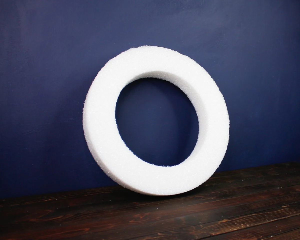 White Foam Wreath (Multiple Sizes) - Image 14