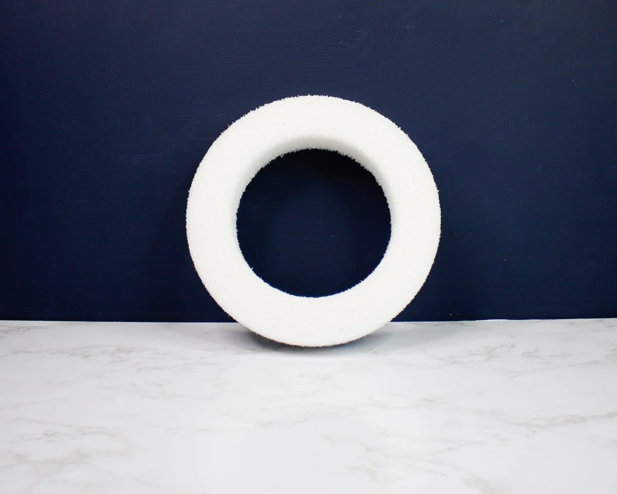 White Foam Wreath (Multiple Sizes) - Image 7
