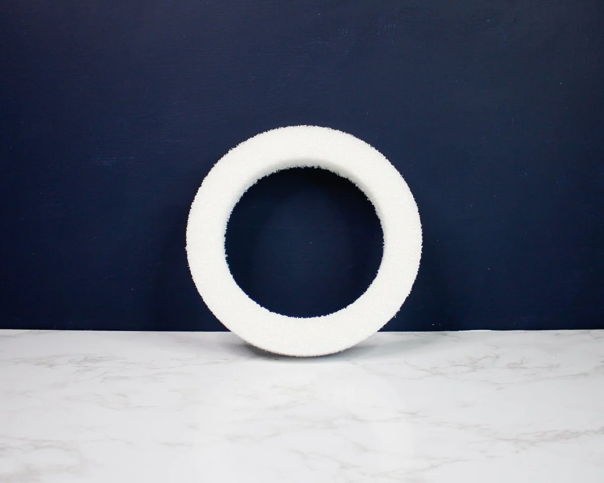 White Foam Wreath (Multiple Sizes) - Image 8