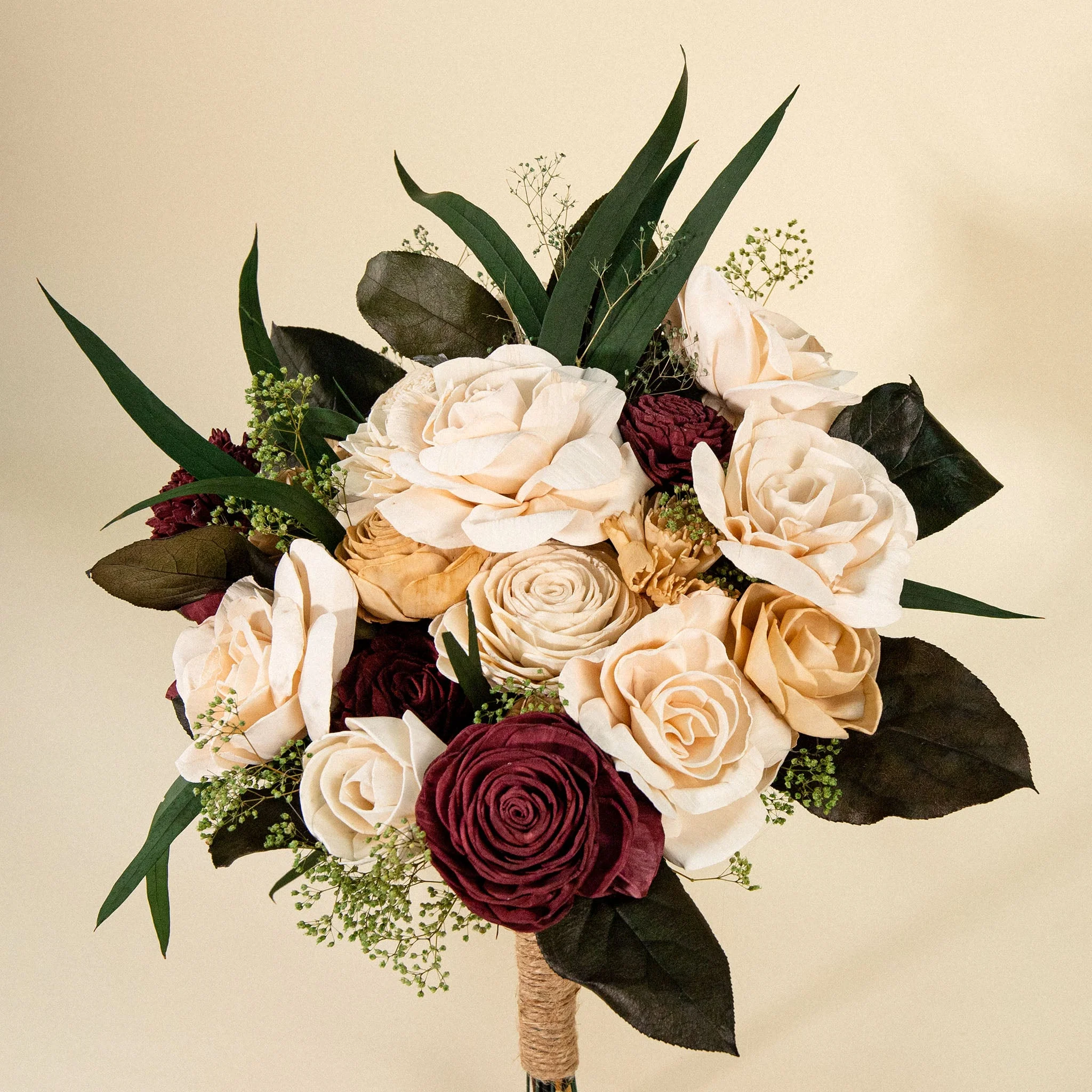 Wild Style Gardenia Bridal Bouquet - Image 2