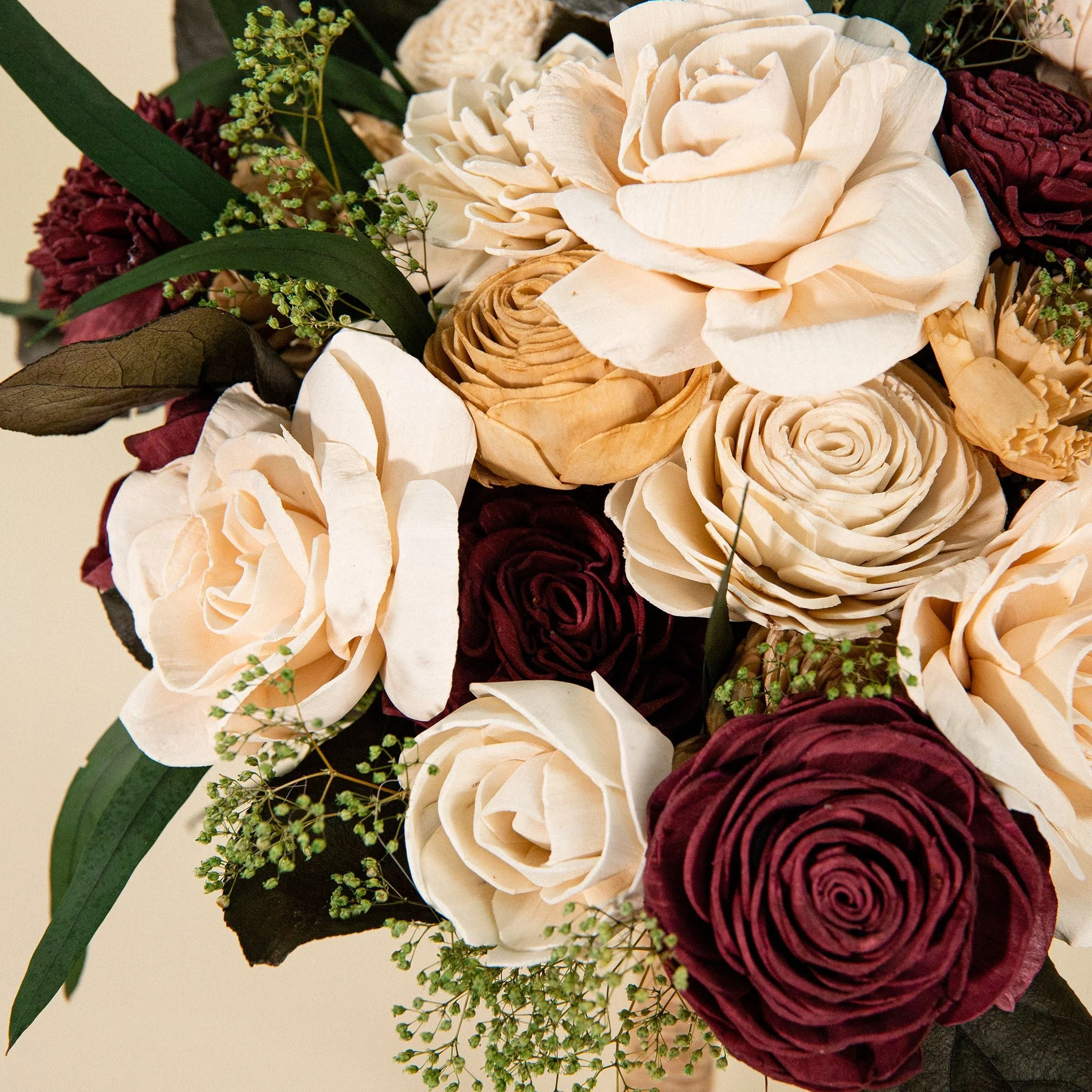 Wild Style Gardenia Bridal Bouquet - Image 3