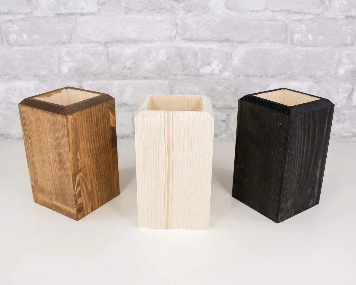 Wood Vases - Image 10