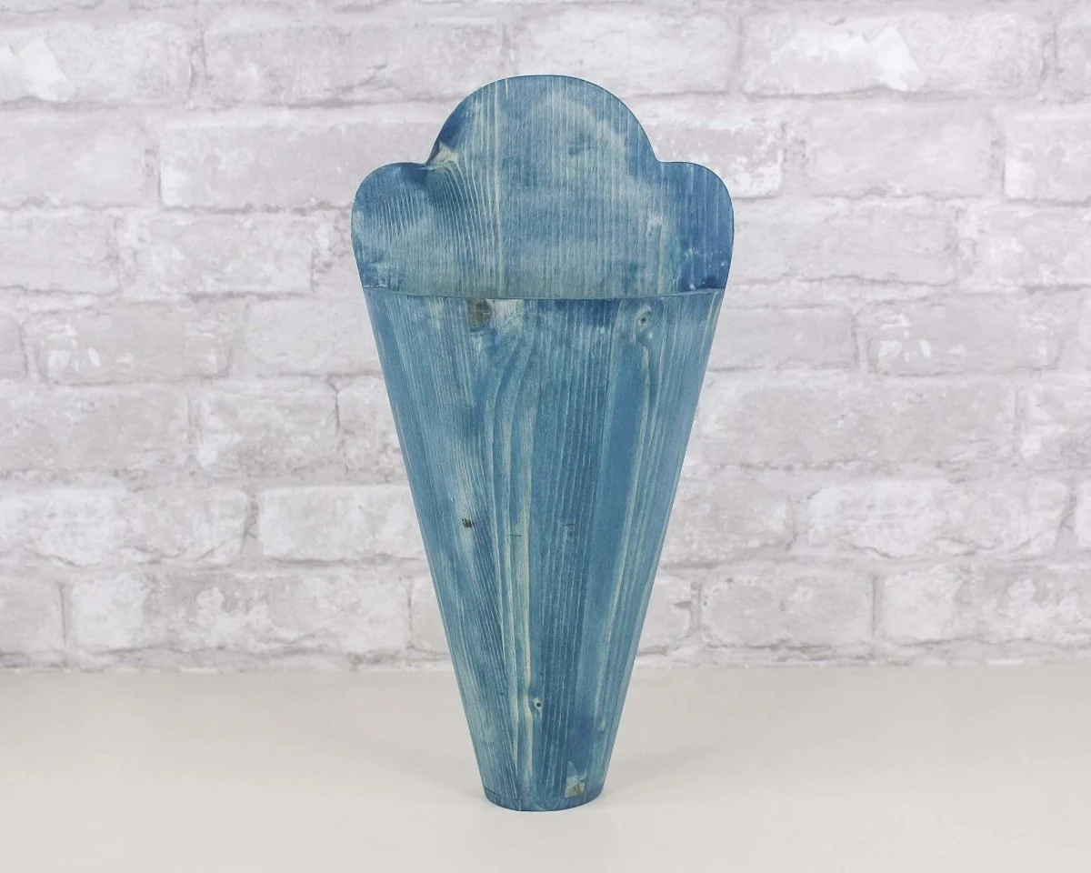 Wood Wall Vase - Image 4