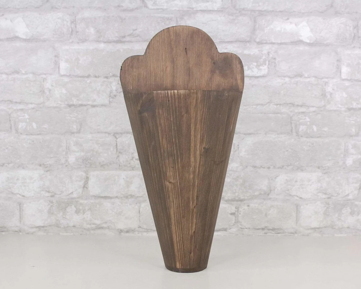 Wood Wall Vase - Image 7